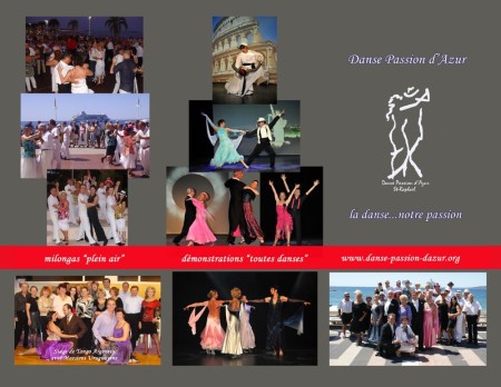 Flyers présentation association Danse Passion d'Azur - Saint Raphaël